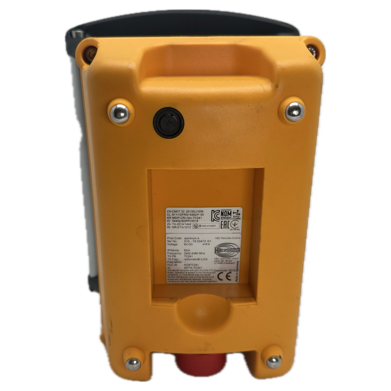 Kransteuerung HBC radiomatic Spectrum A 2402-2480 Ladegerät QA109600_3