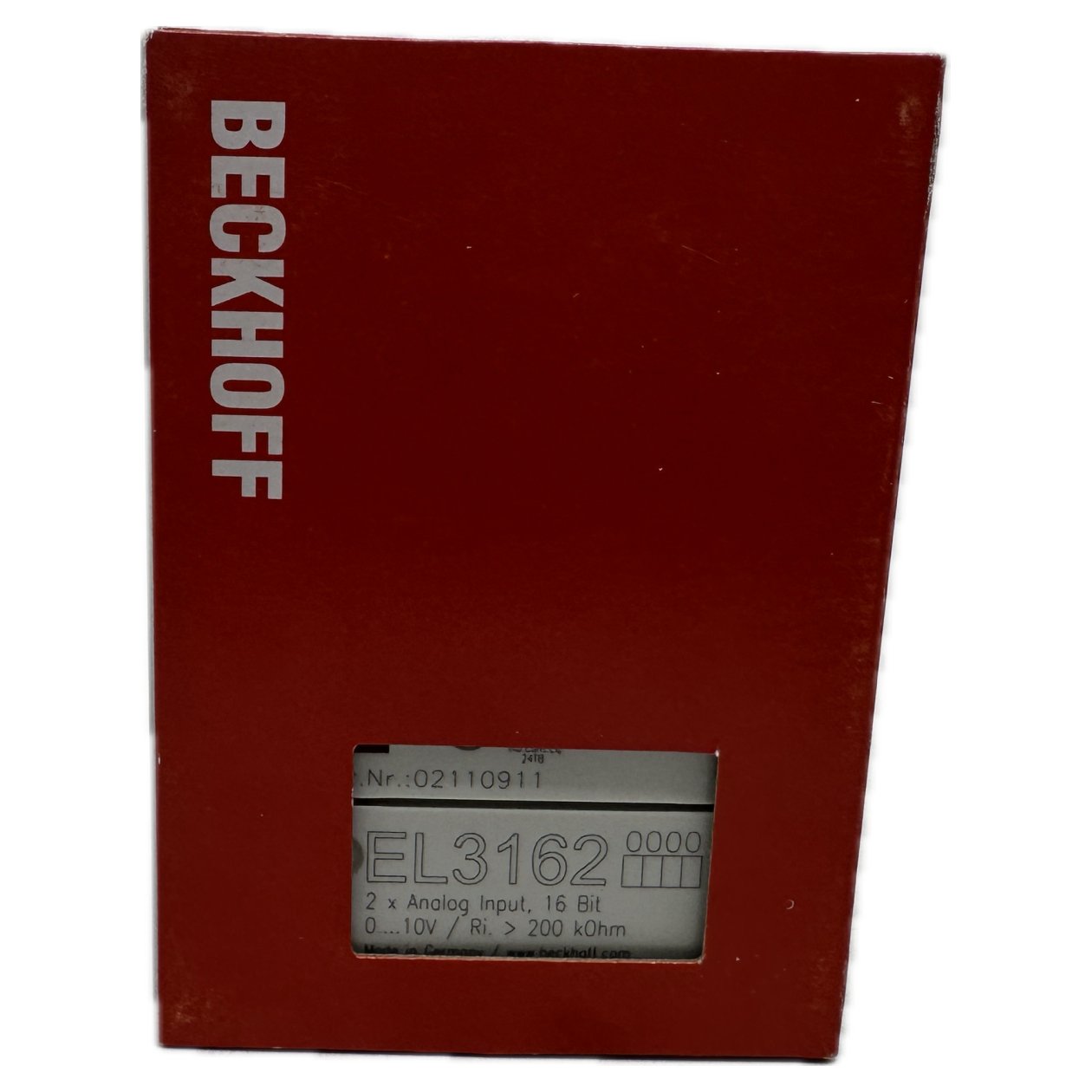 Analoge Eingangsklemme Beckhoff EL3162_3