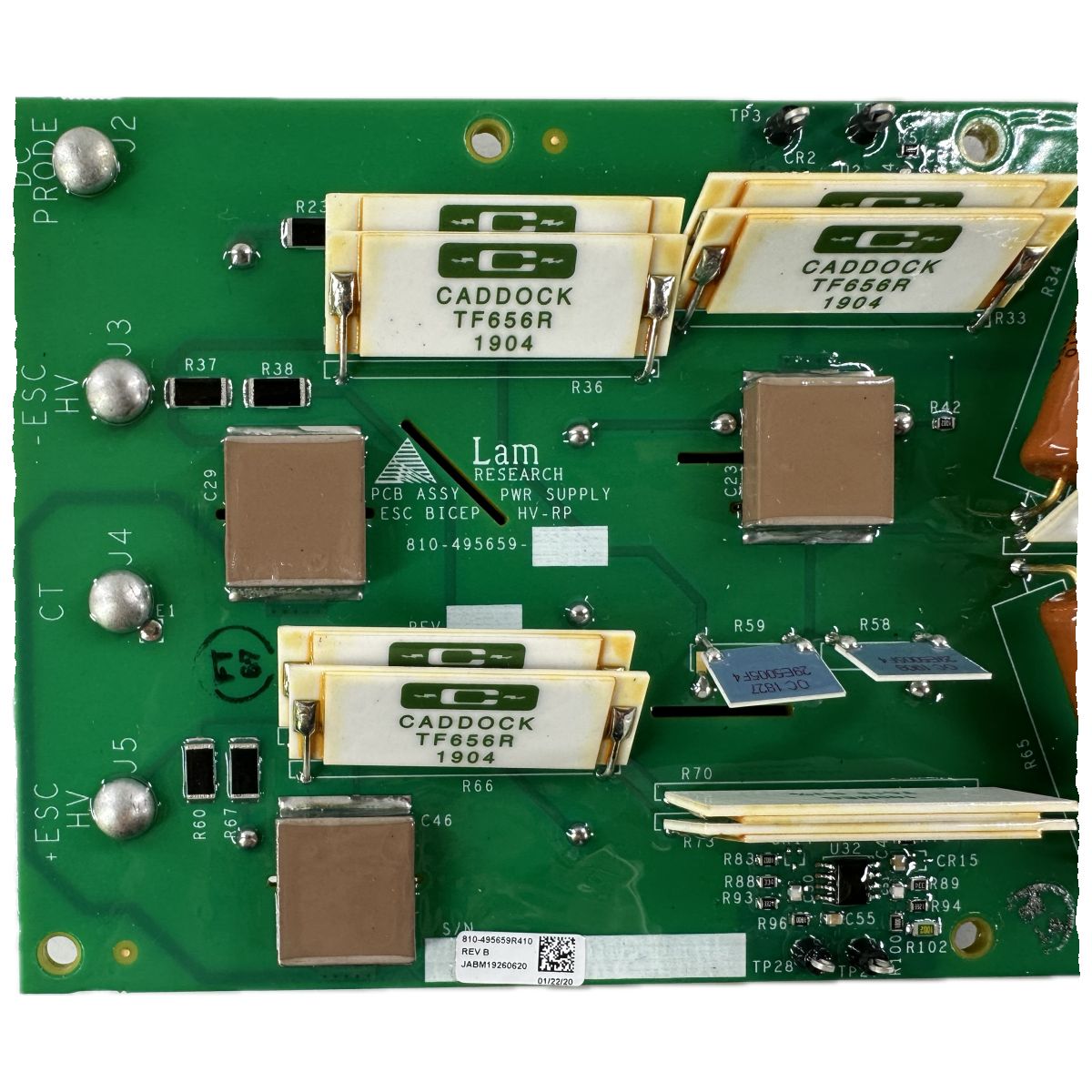 LK4430 Power Supply board Lam Research 810-495659R410 Rev B_4