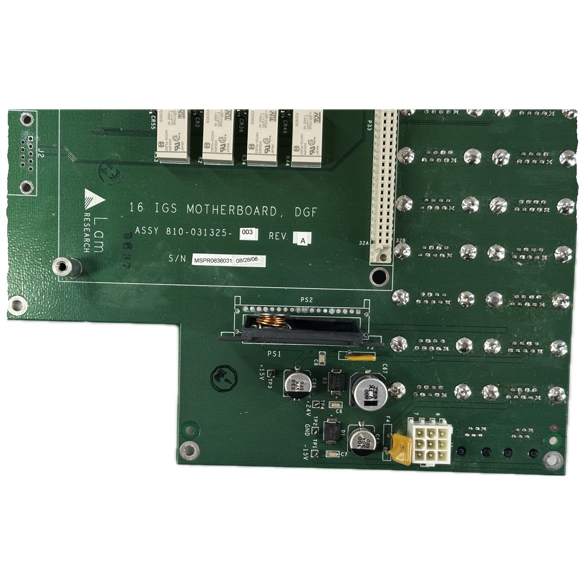 LK4441 Mother Board Lam Research 810-031325-003 Rev A_4