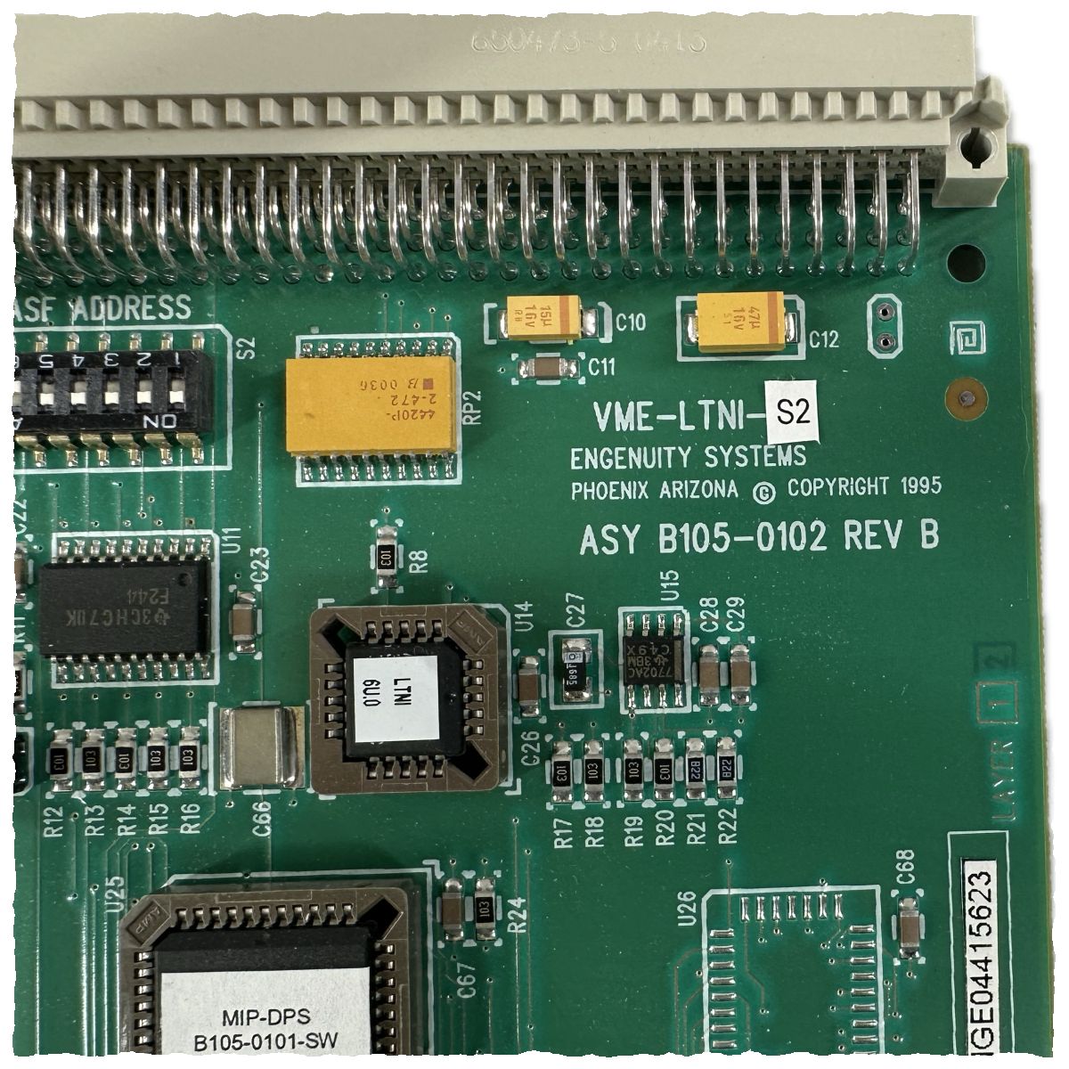 LK4476 Network Interface LonTalk VME-LTNI-S2 B105-0102 RevB_4