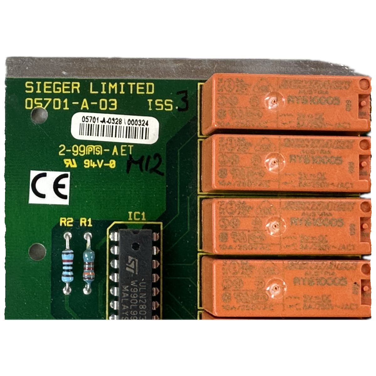 LK4503 Control card Honeywell Sieger Limited 05701-A-03_4