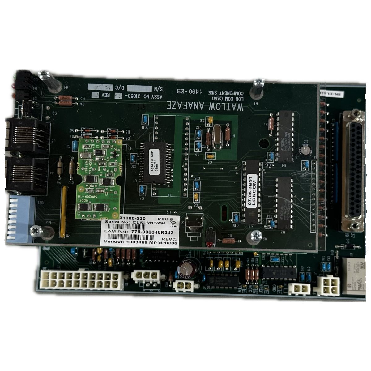 LK4557 Watlow Anafaze Z100-31000-910 Lam Research 778-90046R343_3