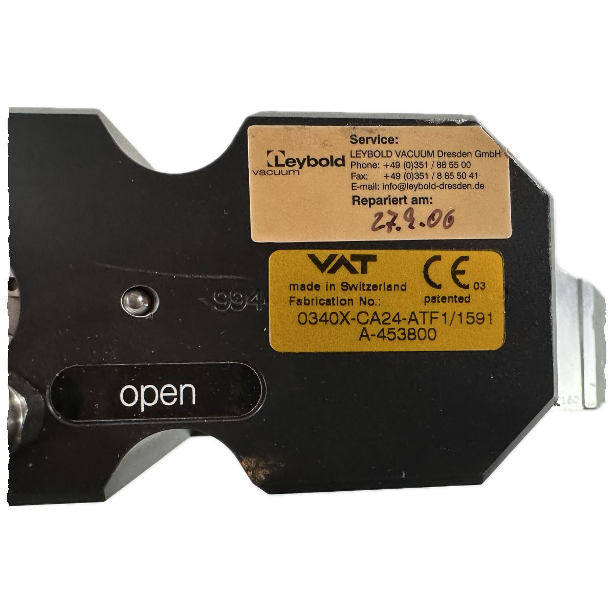 LK4561 Rectangular Door Valve VAT 0340X-CA24-ATF1_4