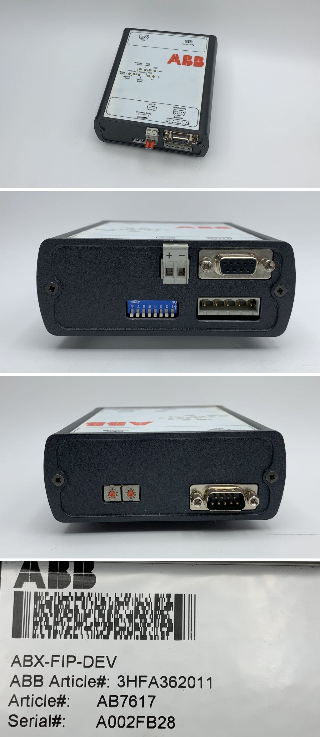 LK459 Control Board ABB 3HFA362011 AB7617 ABX-FIP-DEV	