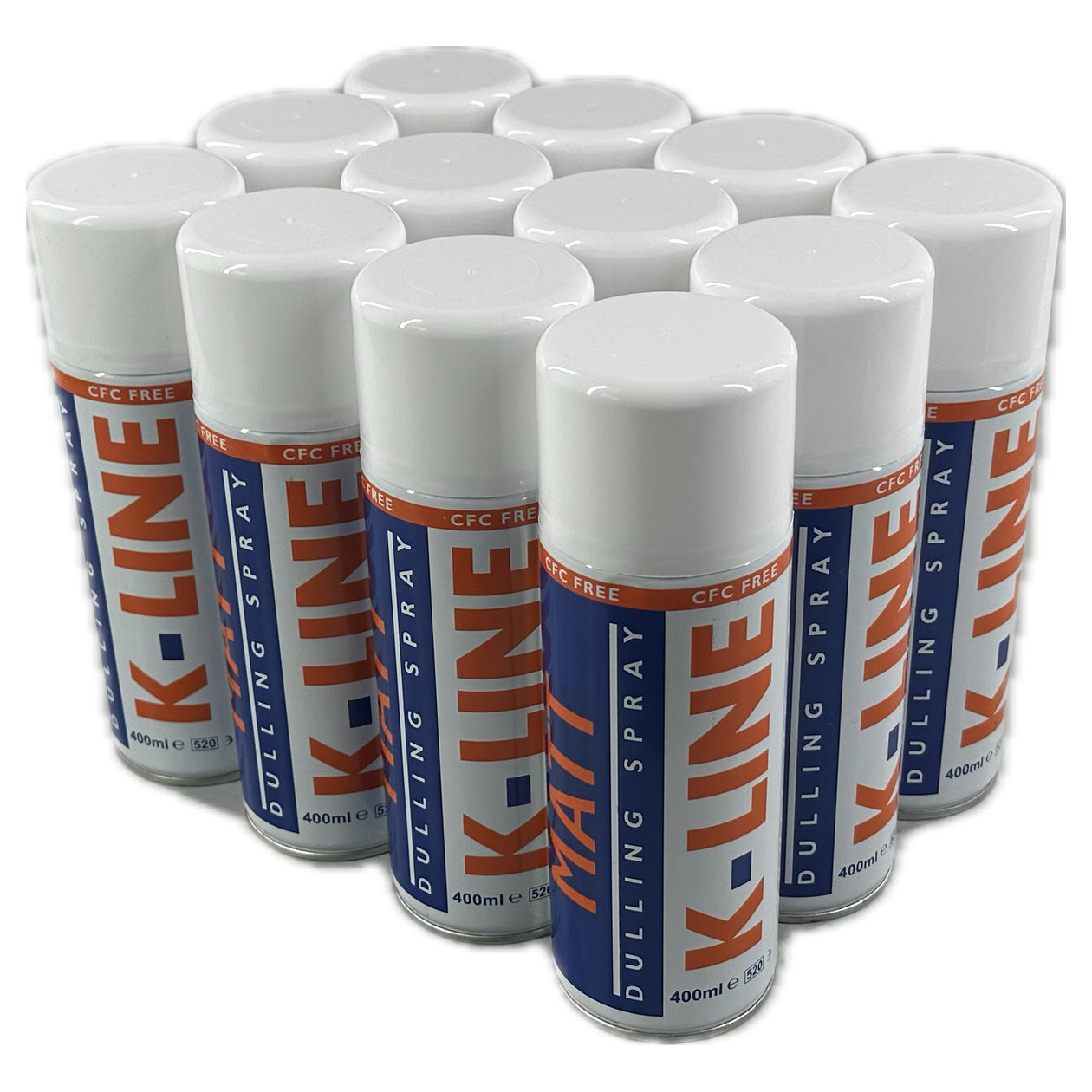 .LK4599 Mattierungsspray Entspiegelungsspray 12 Dosen K-Line Dulling spray Matt