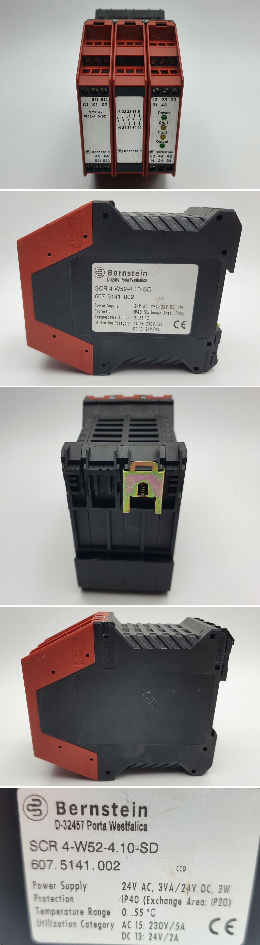 LK46 Sicherheitsrelais Bernstein SCR 4-W52-4.10-SD 607.5141.002_2