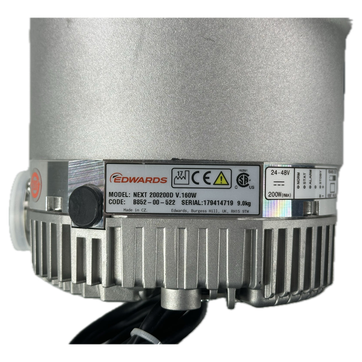 LK4620 Turbo Vaccum Pump Edward Next 200200D V.160W B852-00-522_4