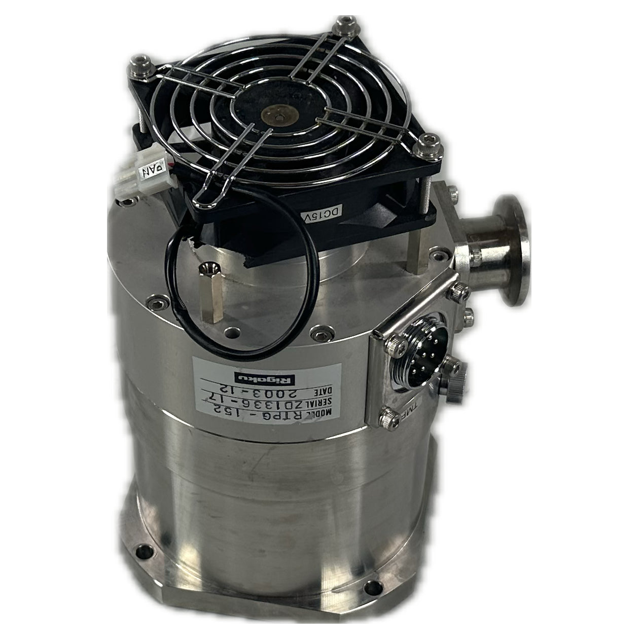 LK4625 Turbomolekulare Vakuumpumpe Rigaku RTPG-152 mit Lüfter