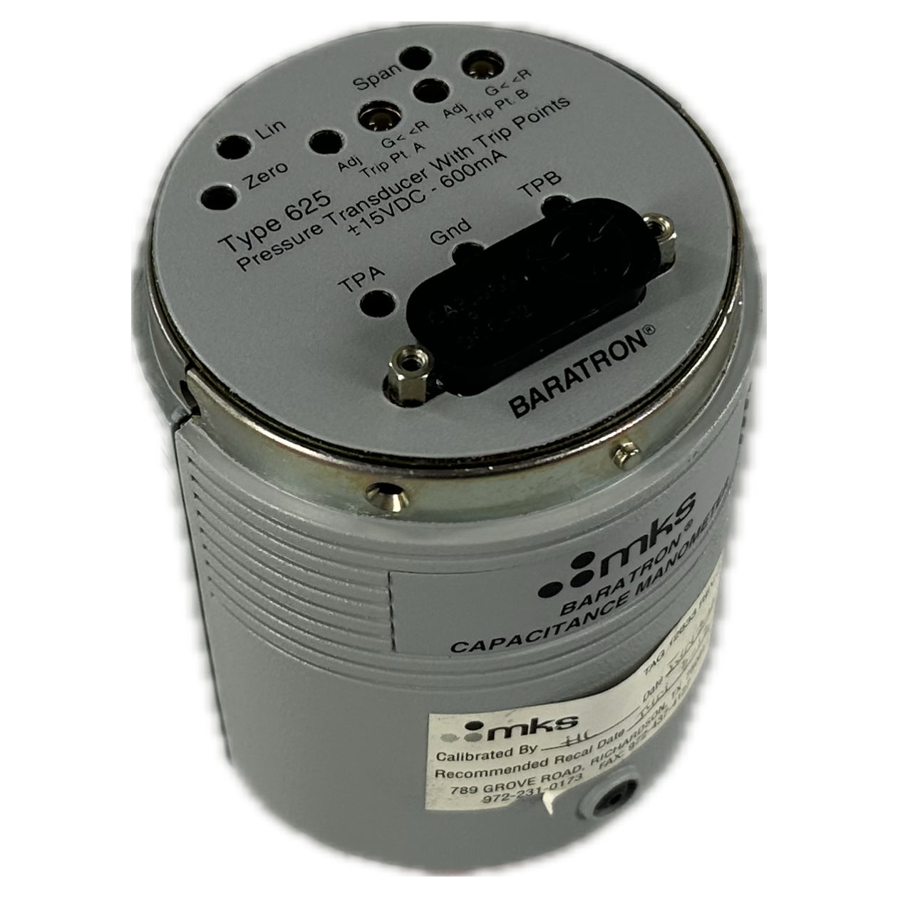 LK4633 Baratron Capacitance Manometer mks 625A-14059