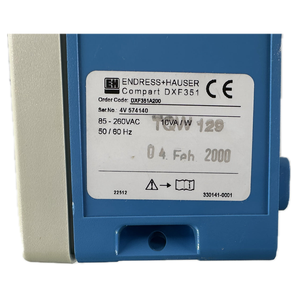 LK4644 Durchfluß-Rechner Endress Hauser Compart DXF 351_4