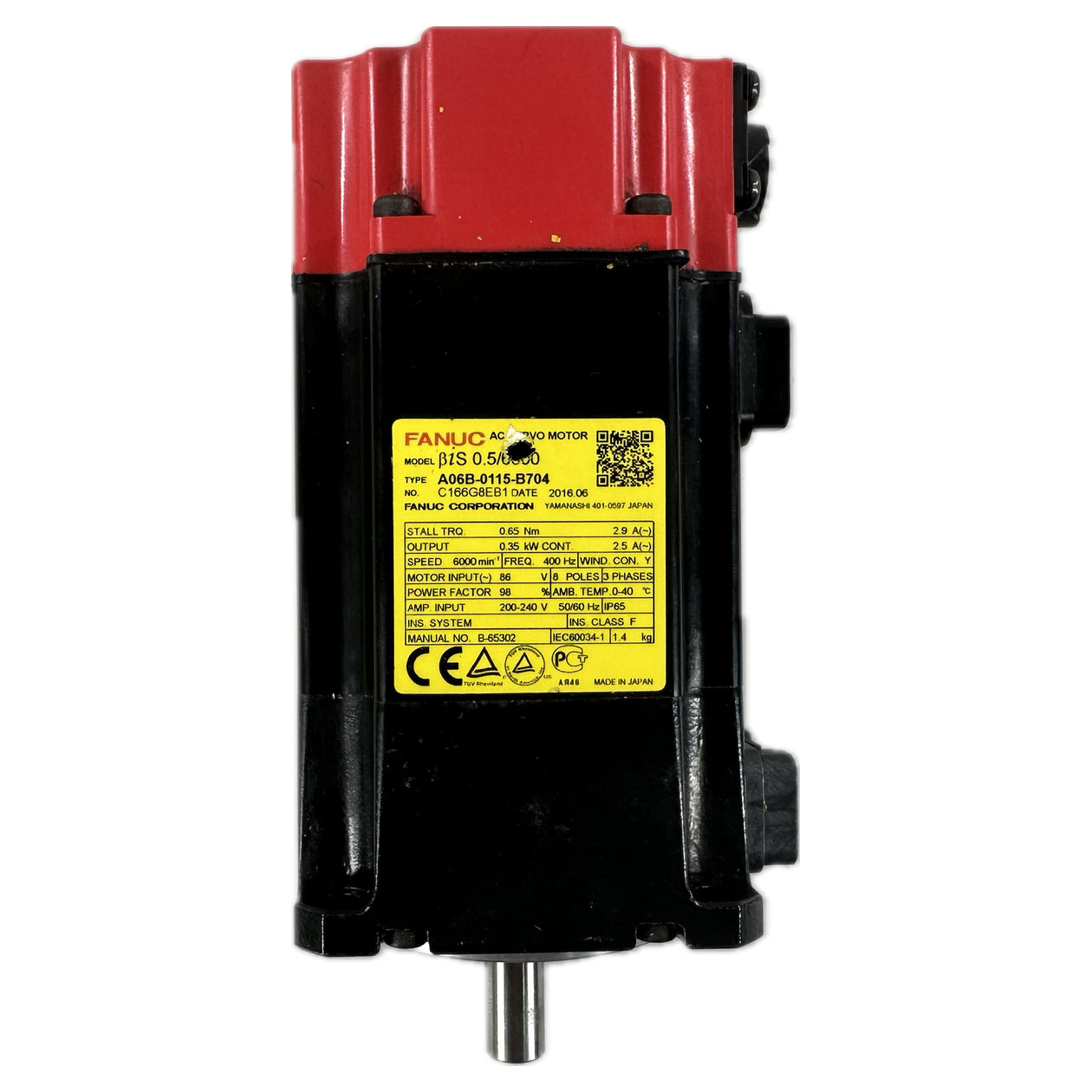 LK4689 Servo Motor Fanuc A06B-0115-B704_4