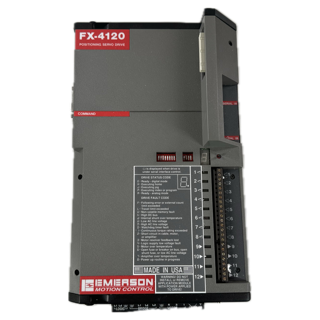 LK4733 Servo Drive Emerson FX-4120_4