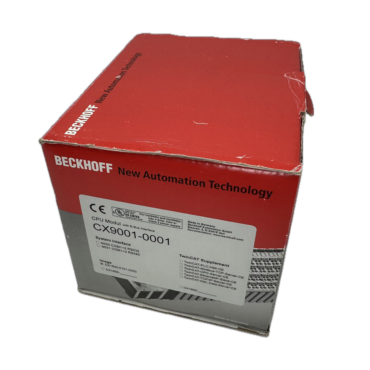 LK4747 CPU Modul Beckhoff CX9001-0001 HW4.6 Karton ist beschädigt