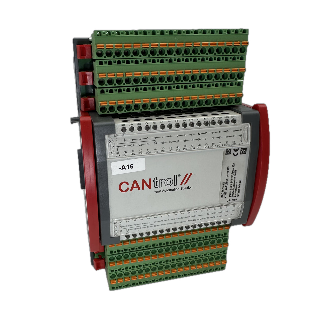 LK4759 Digitales Cantrol I/O Erweiterungsmodul Berghof QDIO 16/16-0,5 Version 13