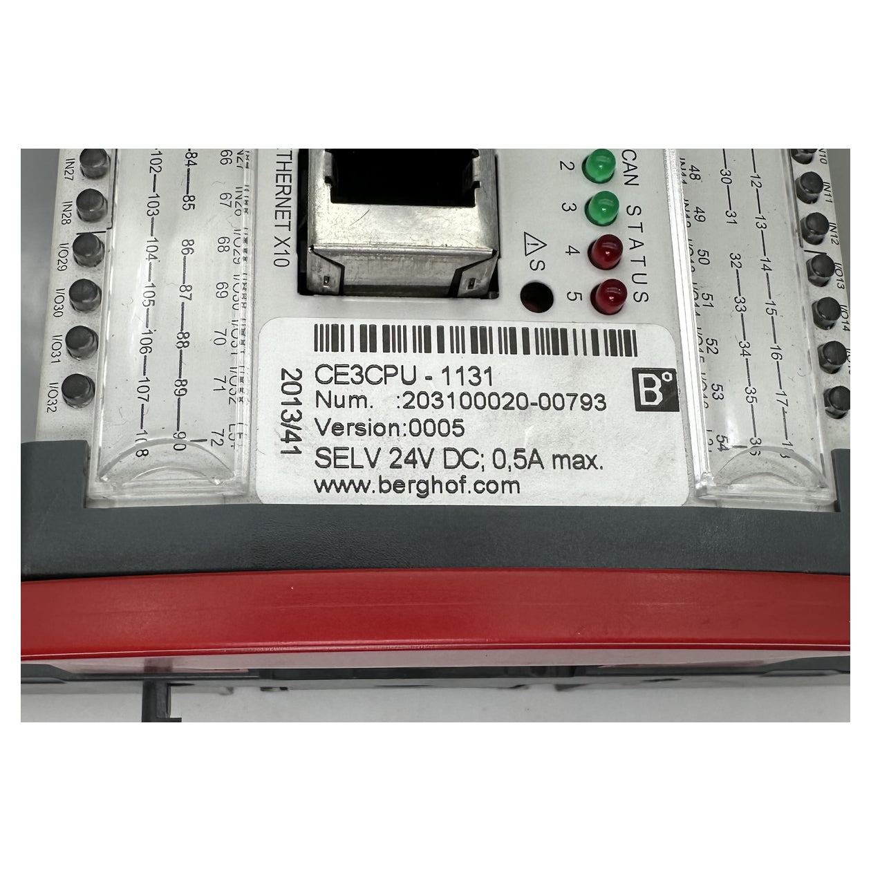 LK4761 Steuerung CPU Berghof CE3CPU-1131 Ver 5_4