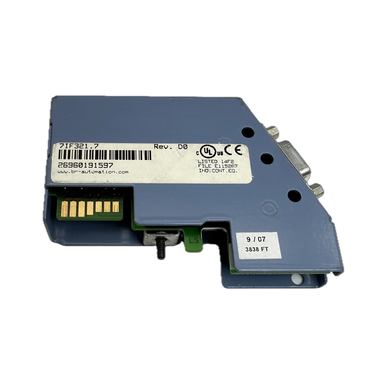 LK4781 Schnittstellenmodul RS485/RS422 B&R 7IF321.7 IF321 Rev D0_2