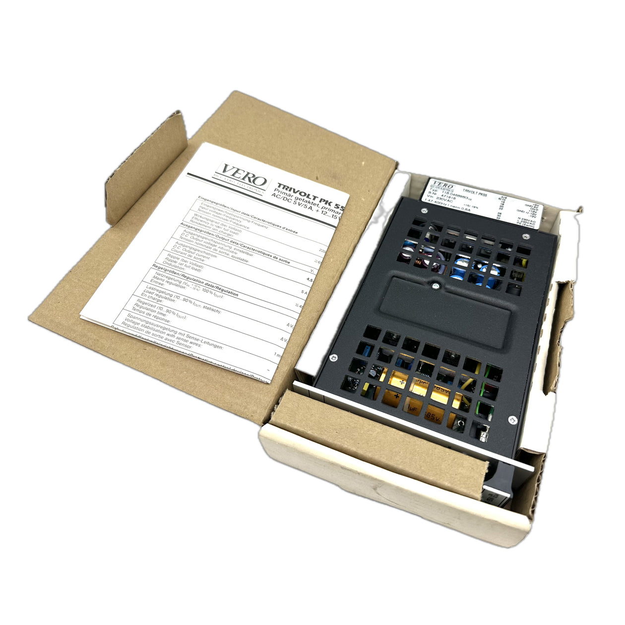 LK4838 Power Supply Vero Trivolt PK55 116-046896G 5VDC 12VDC_2