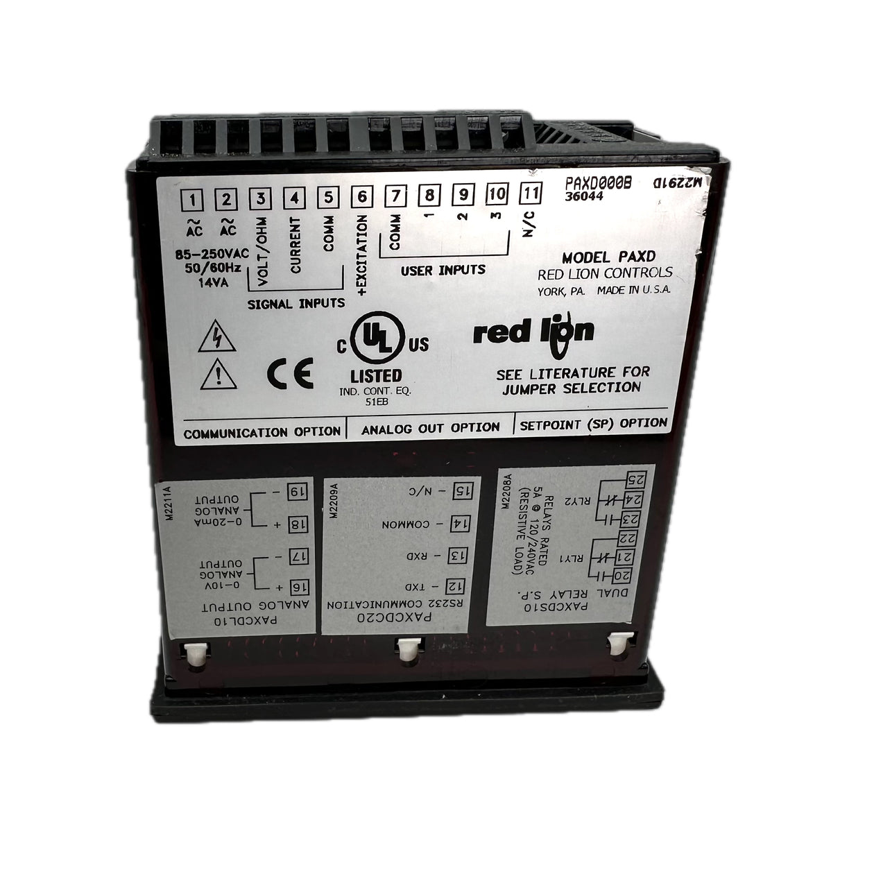 LK4868 Multifunktionsmessgerät Red Lion PAXD000B ohne Halteklammer_5