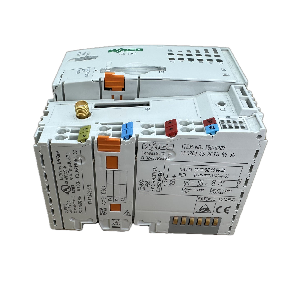 LK4879 Mobilfunkmodul Controller PFC200 Ethernet Wago 750-8207_3