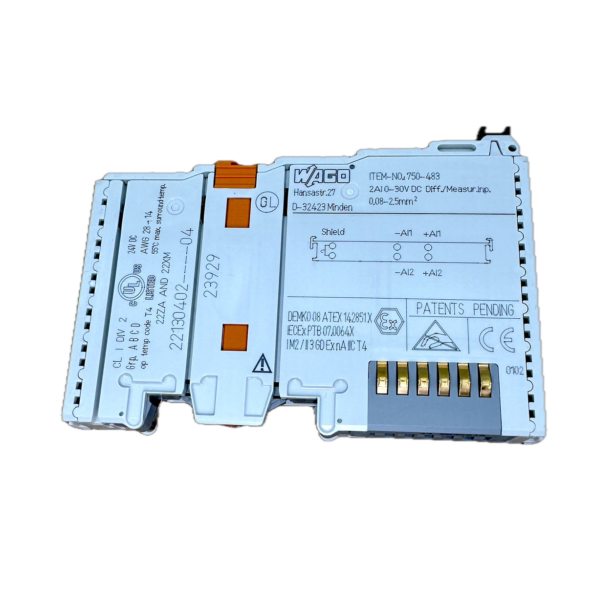LK4915 2 Kanal Analogeingang Wago 750-483_3