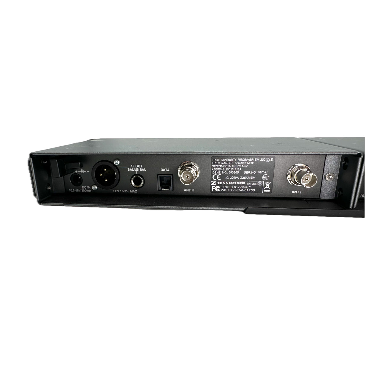 LK4926 2 Stück Mikrofon Empfänger Sennheiser EW300 G2 ohne Kabel Antenne_4