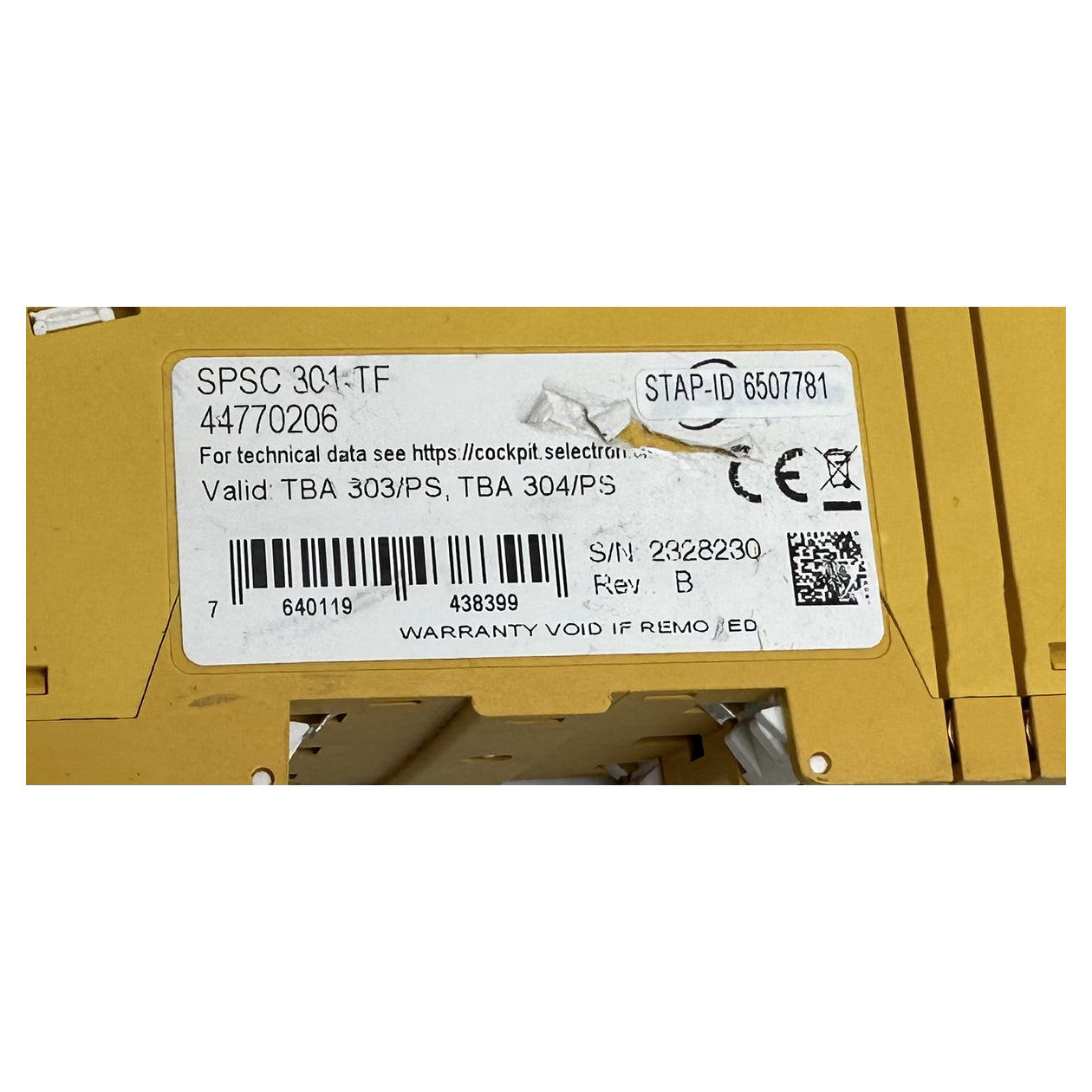 LK4934 safety function module Selectron SPSC 301-TF 44770206_4