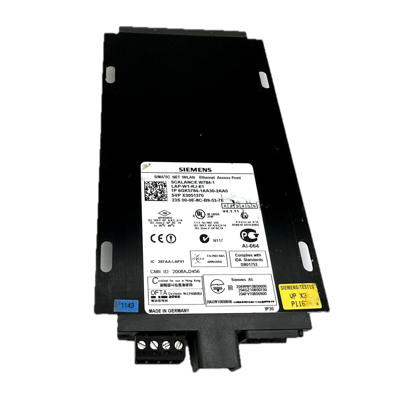LK4936 Iwlan Access Point Scalance W784-1 Siemens 6GK5784-1AA30-2AA0 V4.1.11_4