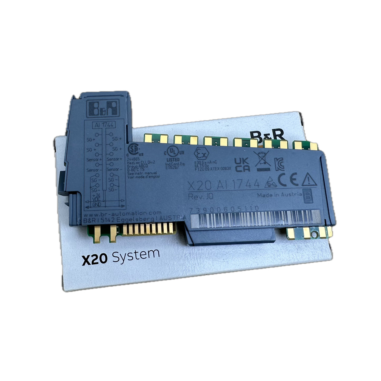 LK4947 analog input module B&R X20AI1744 Rev J0_2