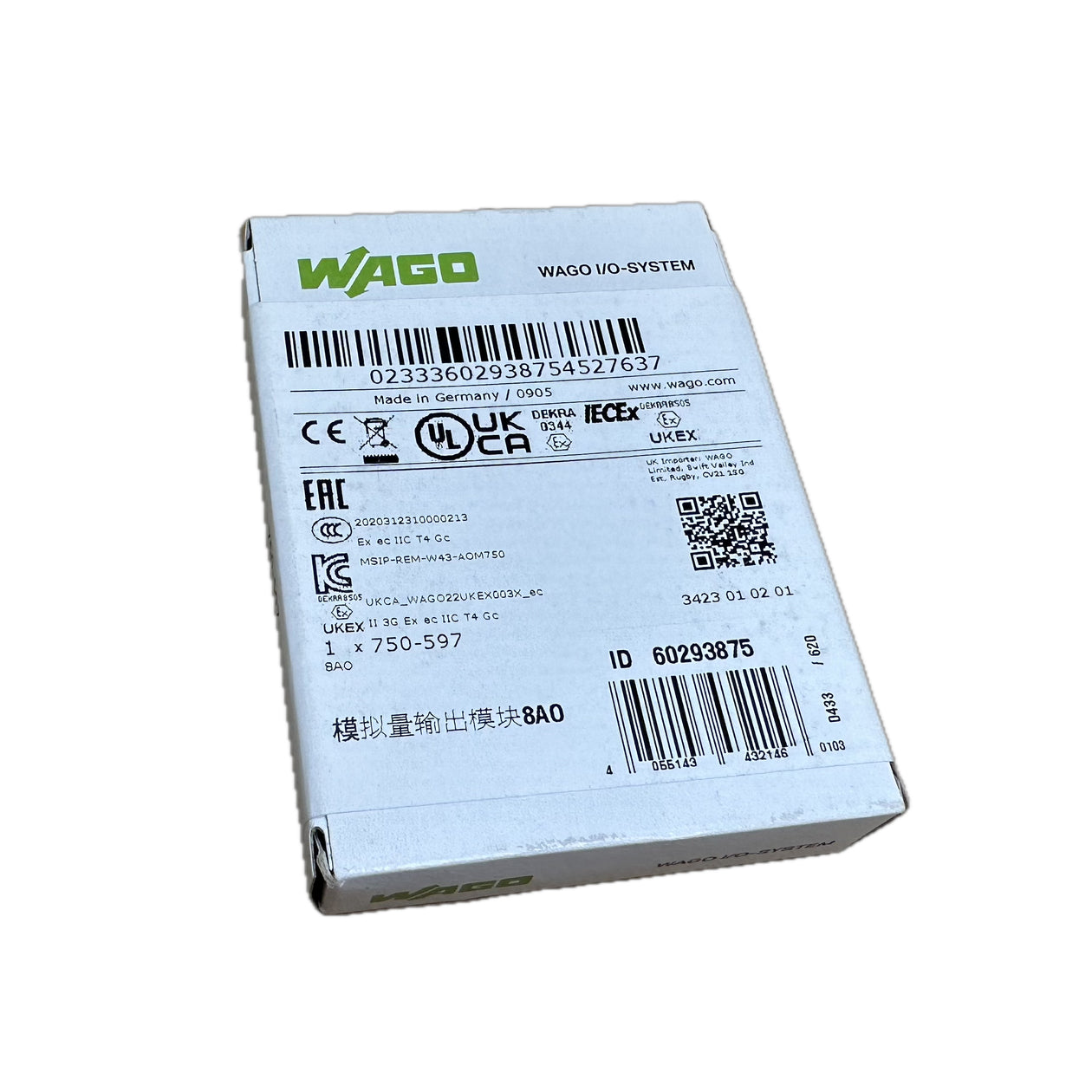 LK4948 8 channel analog output Wago 750-597 Sealed