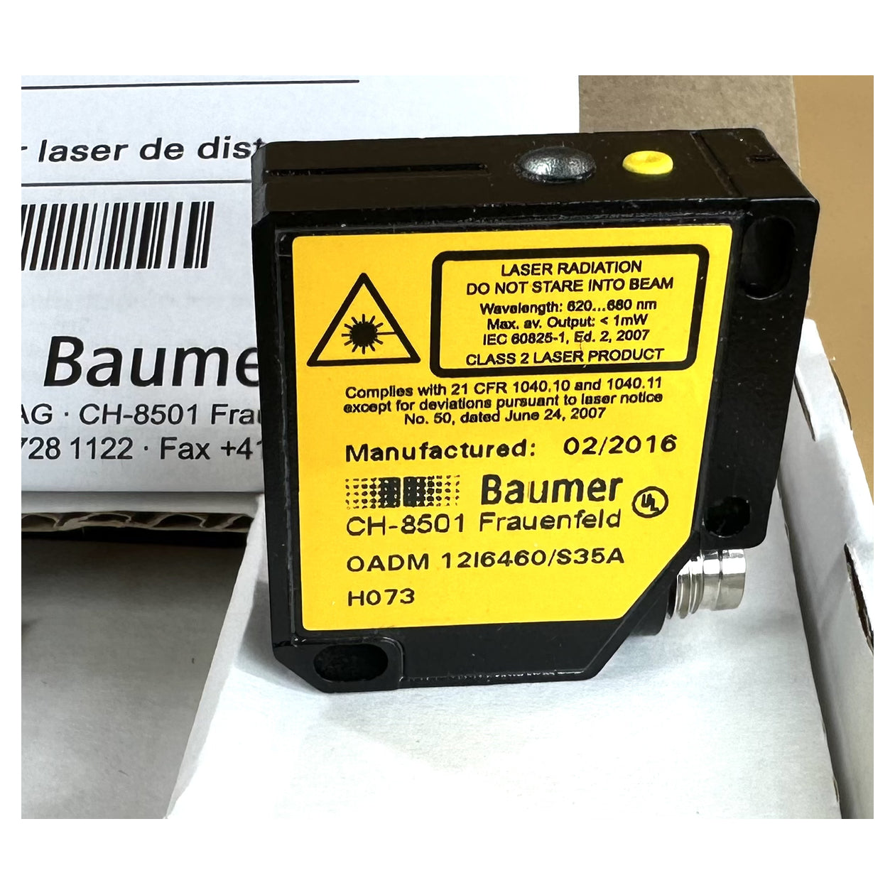 LK4994 Laser-Abstandssensor Baumer 0ADM 12I6460/S35A_5