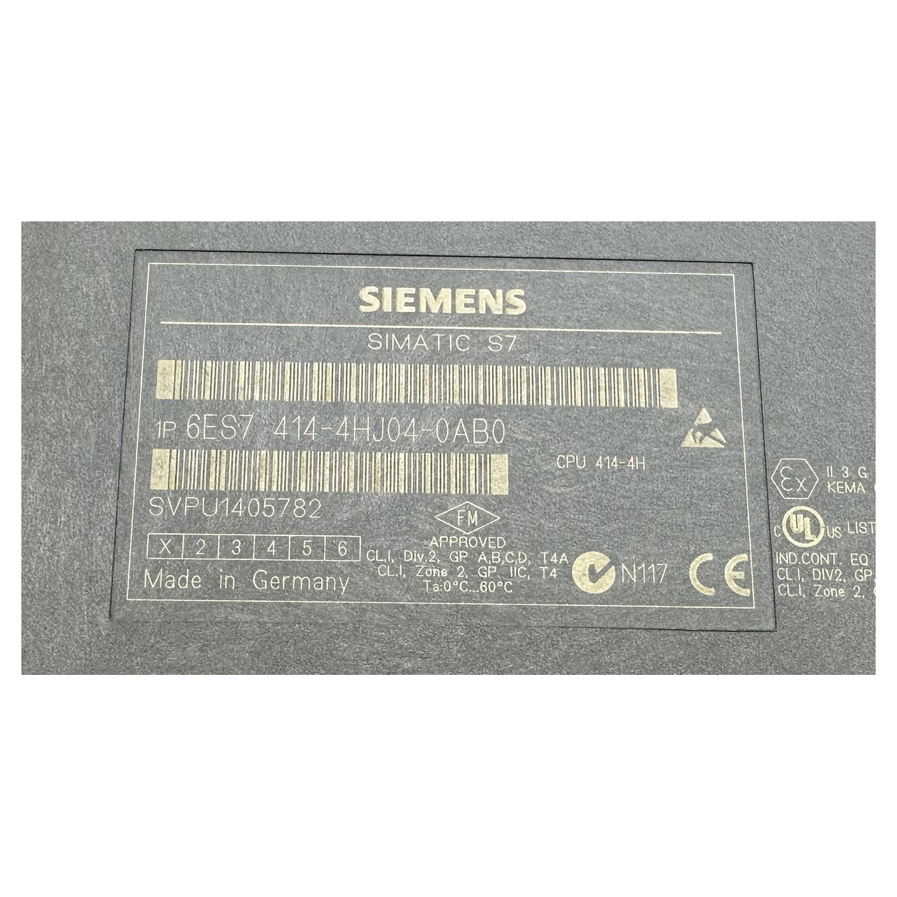 LK4998 CPU 414H Siemens 6ES7 414-4HJ04-0AB0 6ES7414-4HJ04-0AB0_5
