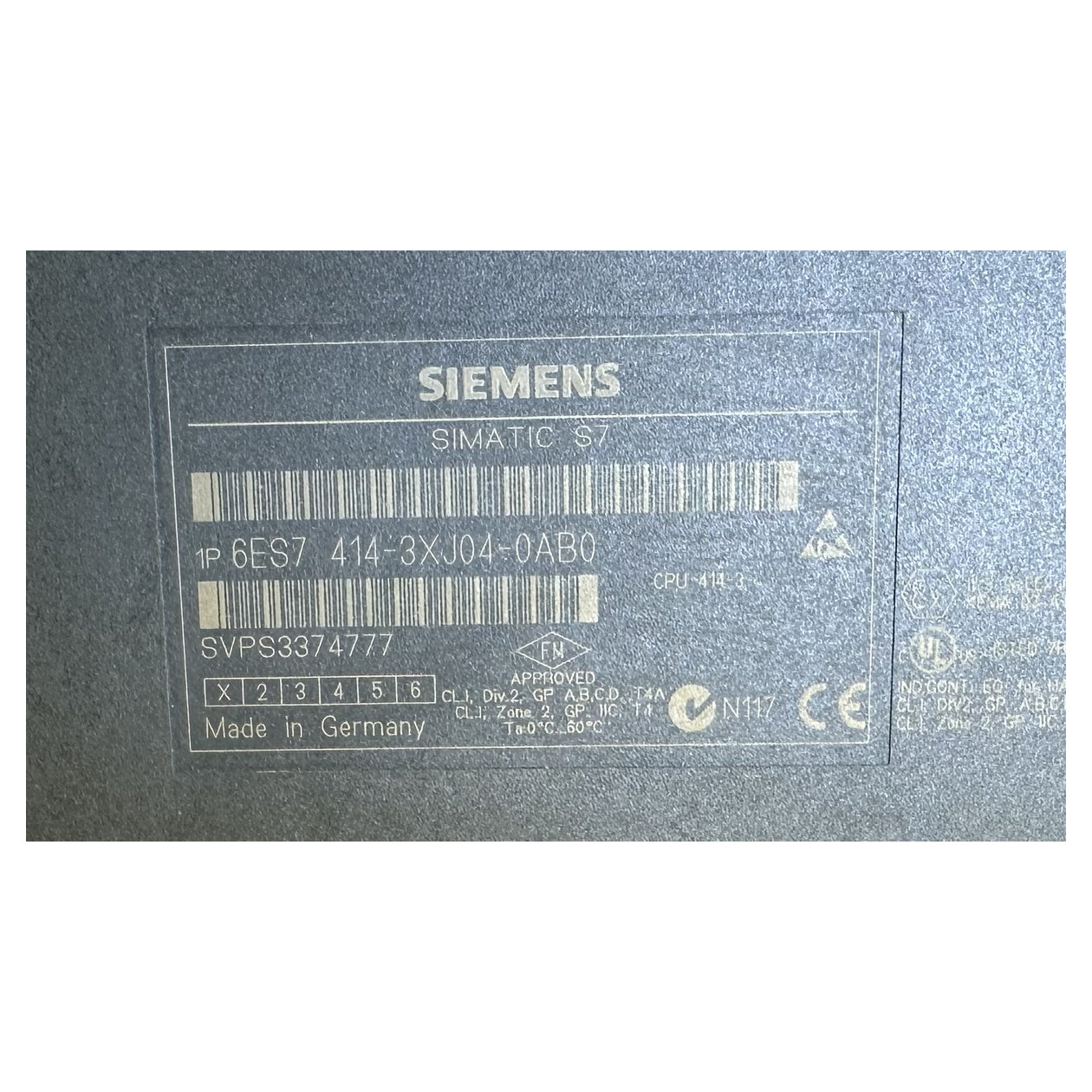 LK5018 CPU 414-3 Siemens 6ES7414-3XJ04-0AB0 6ES7 414-3XJ04-0AB0 E1 V4.0.1_8