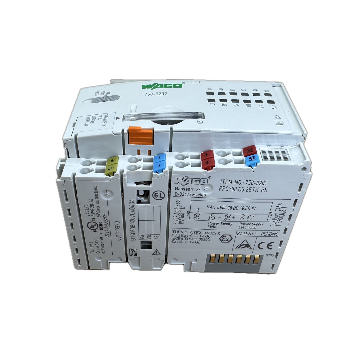 LK5031 Controller PFC200 Ethernet RS 232 485 Wago 750-8202_2