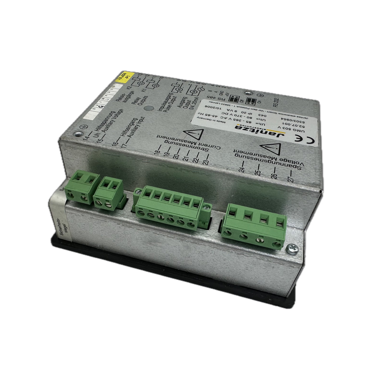 LK5047 Netzanalysator Janitza UMG 503 V 144x144mm_3