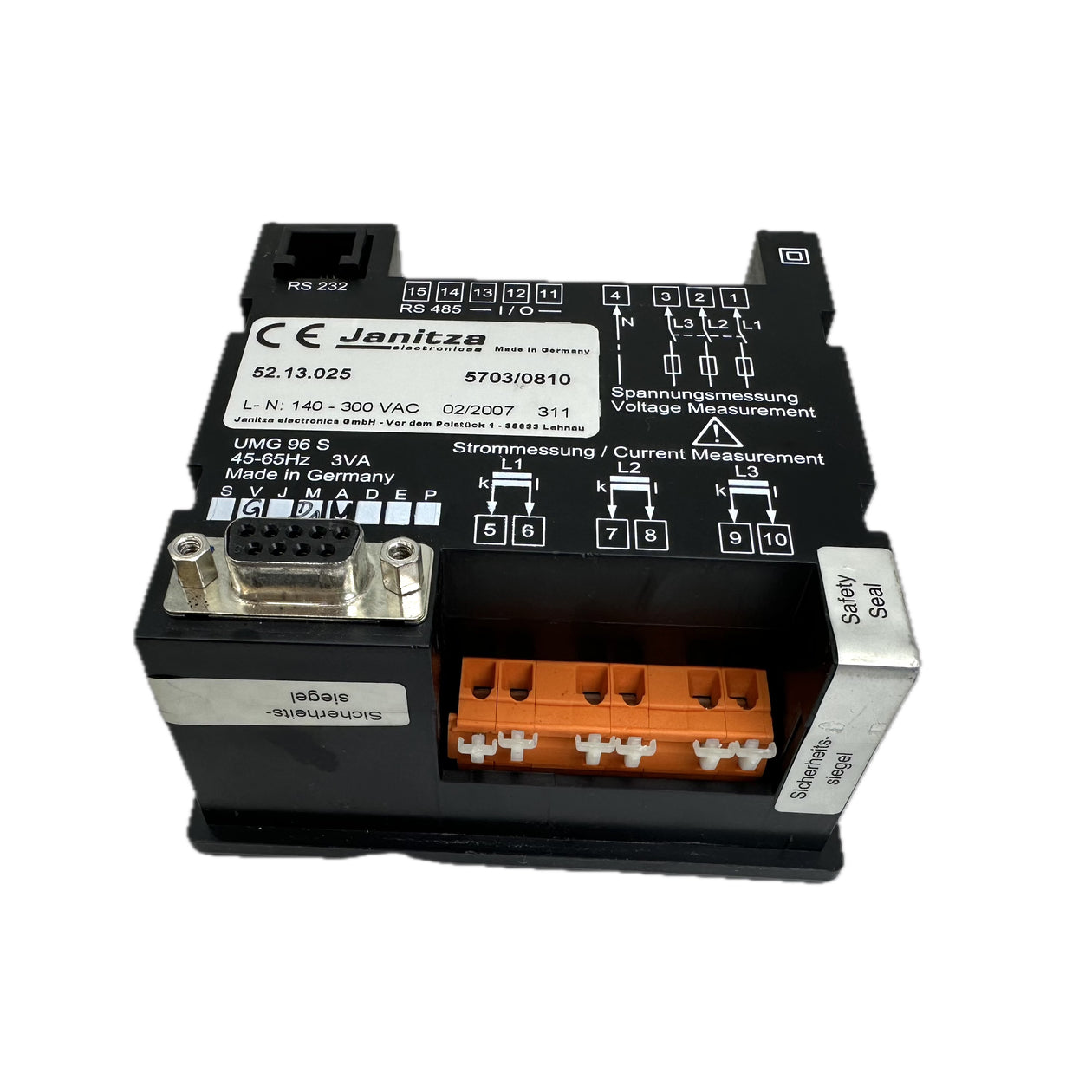 LK5049 Netzanalysator Janitza UMG 96 S 96x96mm_2