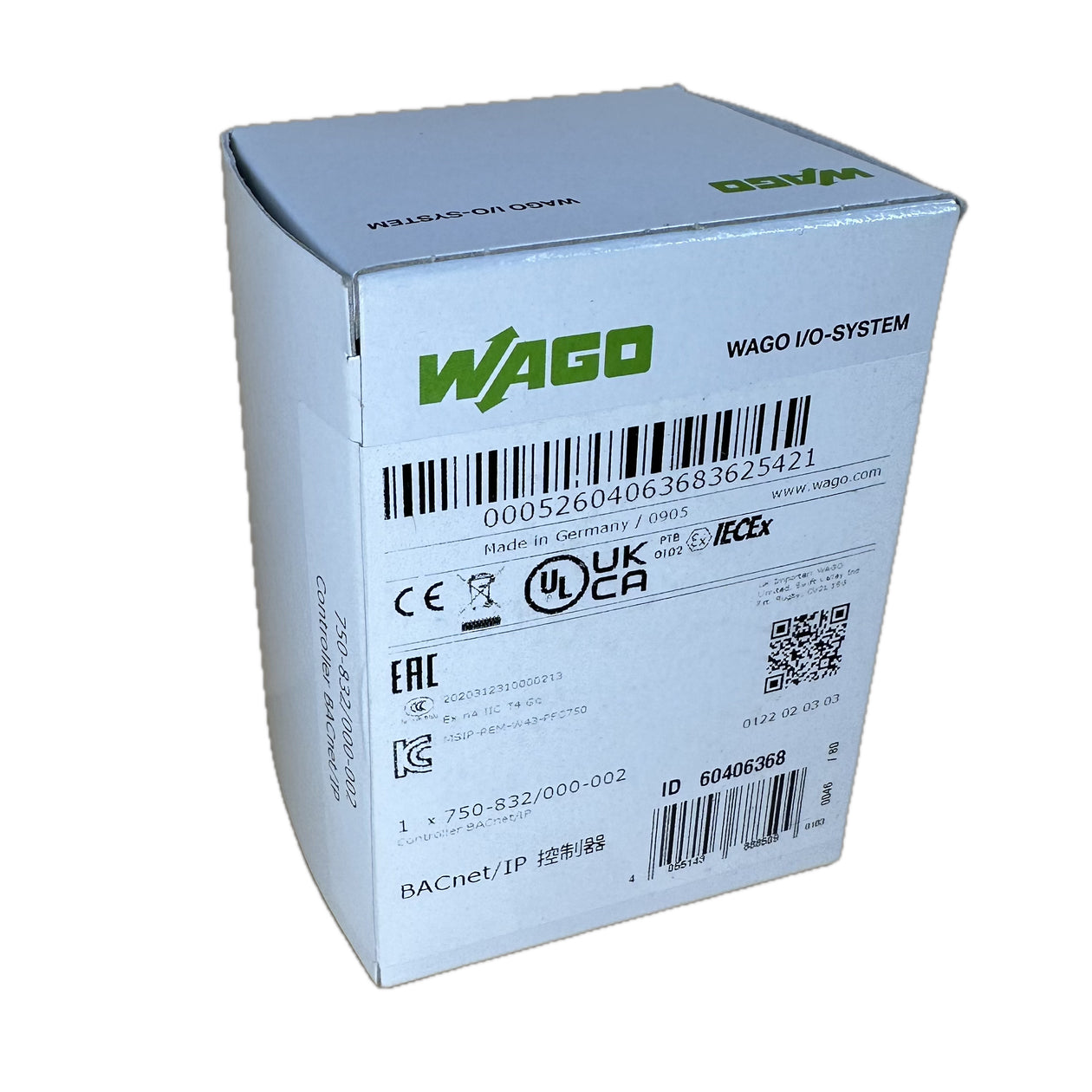 LK5157 Controller BACnet/IP 4 Gen 2x Ethernet Wago 750-832/000-002 versiegelt