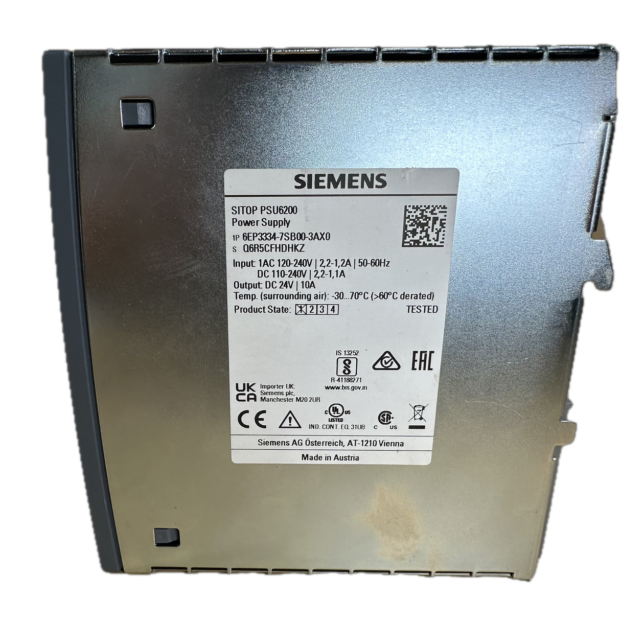 LK5165 Power Supply Diagnoseschnittstelle Siemens 6EP3334-7SB00-3AX0 24V DC 10A_2