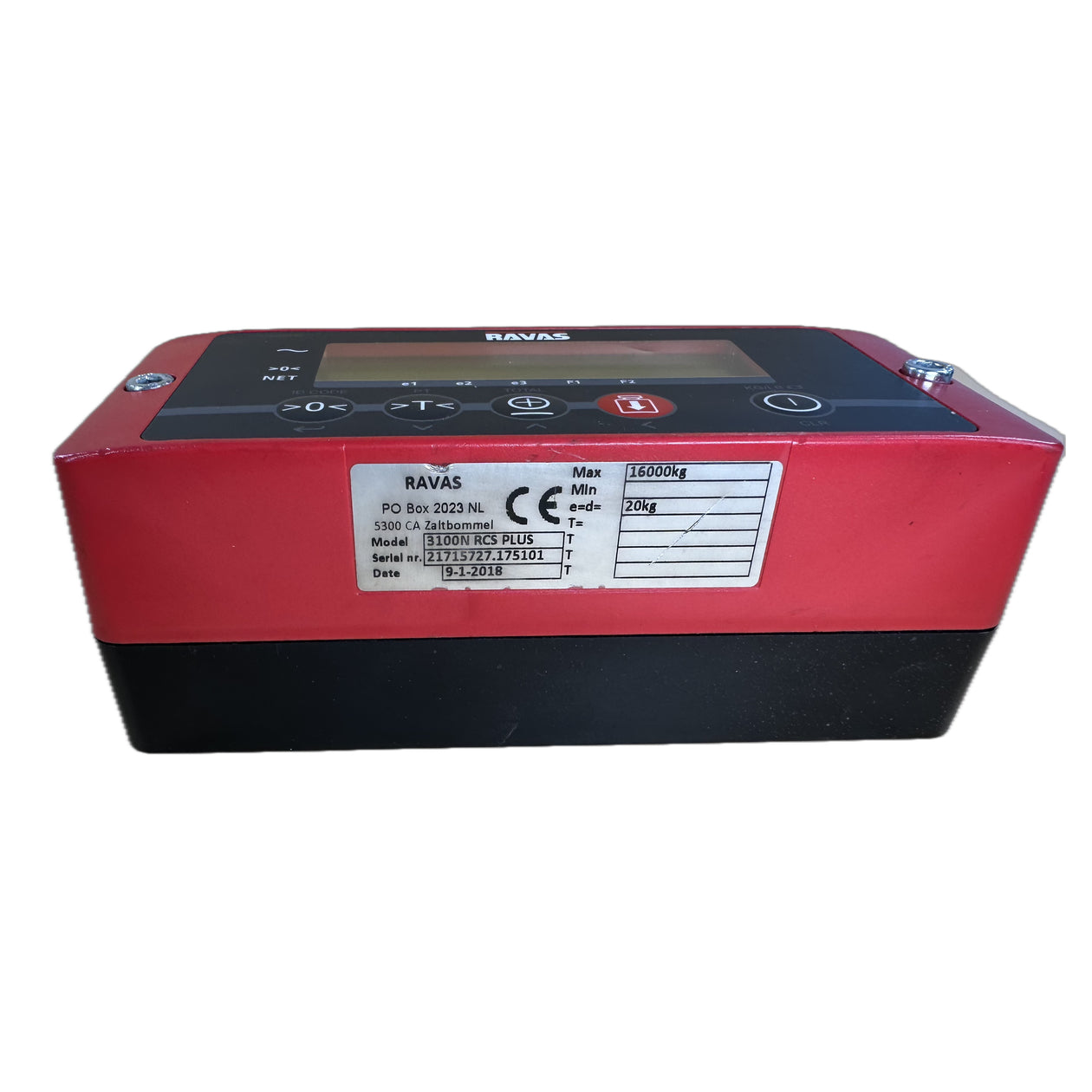 LK5166 Wiegesystem Wägeterminal Bedienpanel Ravas 3100N RCS Plus_5