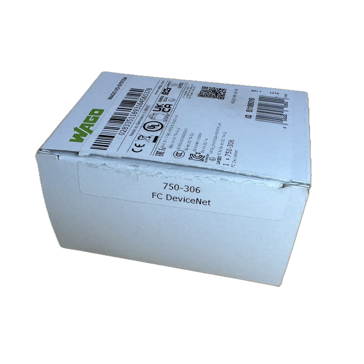 LK5173 DeviceNet Feldbuskoppler Wago 750-306 Siegel offen_2