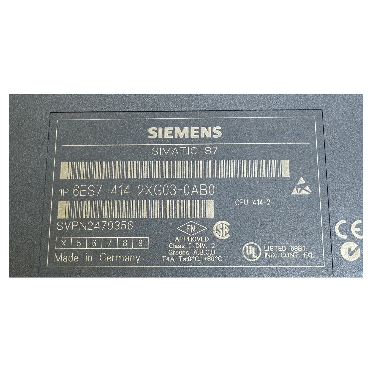 LK5178 CPU 414-2 Siemens 6ES7 414-2XG03-0AB0 6ES7414-2XG03-0AB0 E4_4
