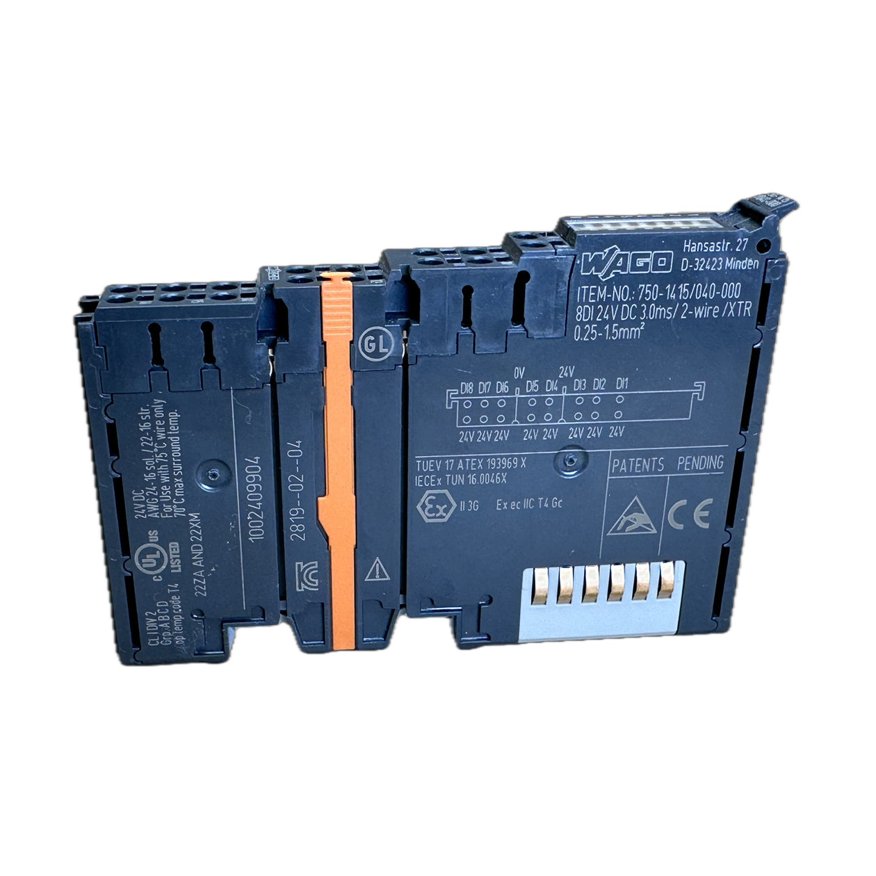 LK5183 8 channel digital input Wago 750-1415/040-000_2