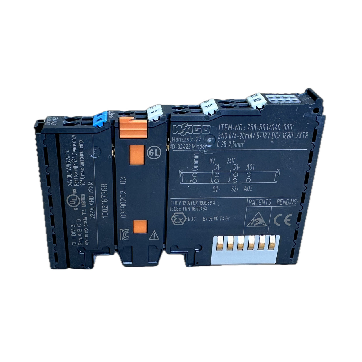 LK5185 2 channel analog output Wago 750-563/040-000_2