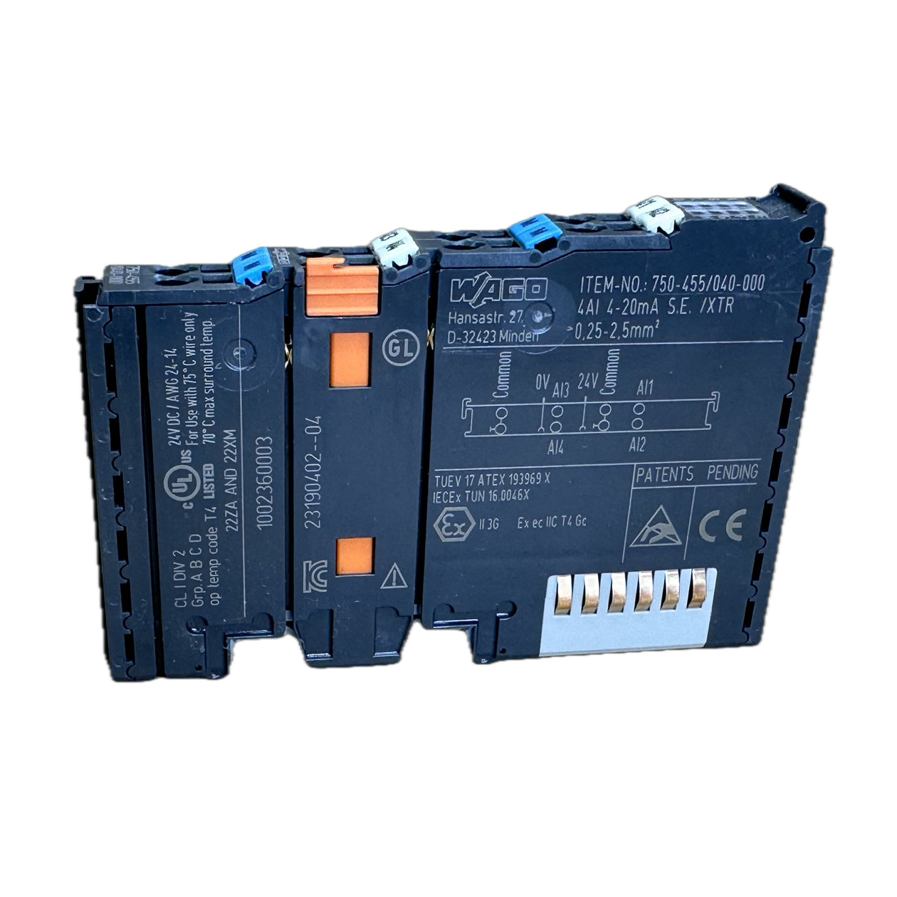 LK5186 4 channel analog input Wago 750-455/040-000_2