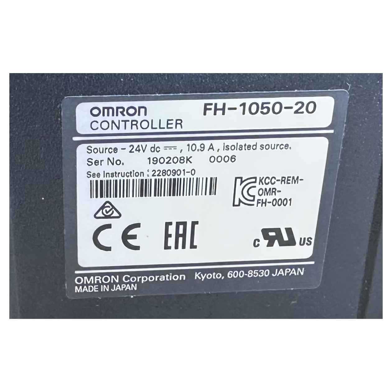 LK5190 Vision System Controller Omron FH-1050-20_3