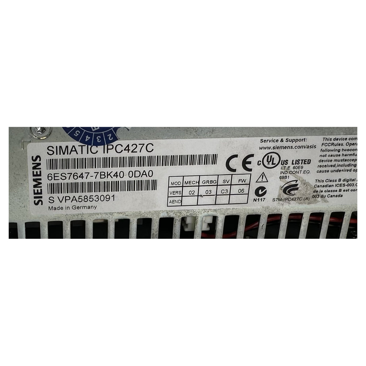 LK5225 Microbox Industrie PC IPC427C Siemens 6ES7647-7BK40-0DA0_4