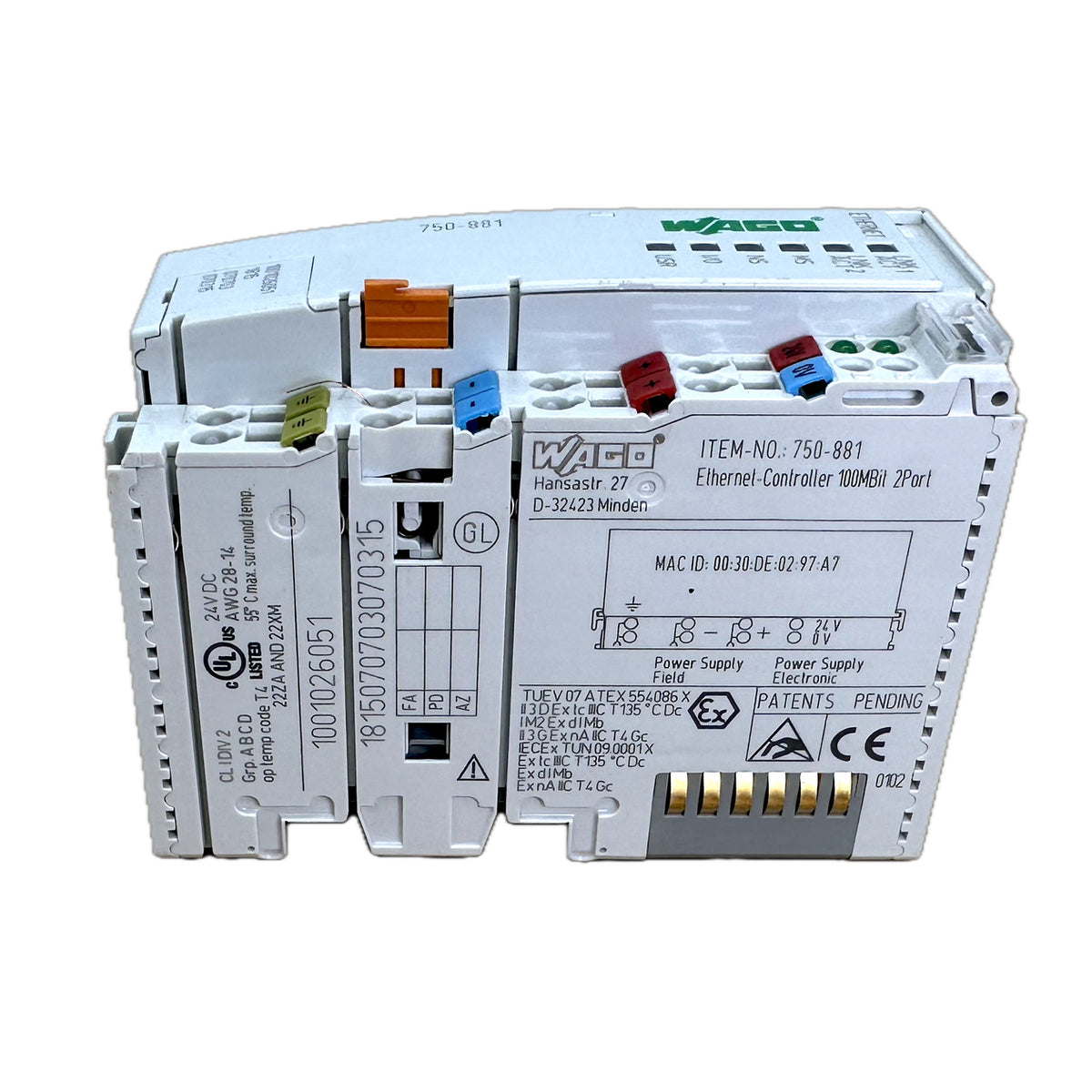 LK5232 Ethernet Feldbuscontroller Wago 750-881_4