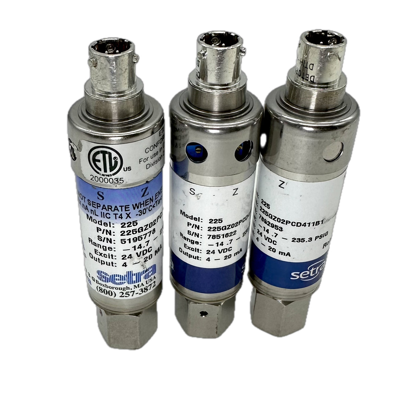 LK5235 3 Stück Drucksensor UHP Pressure Transducer Setra 225