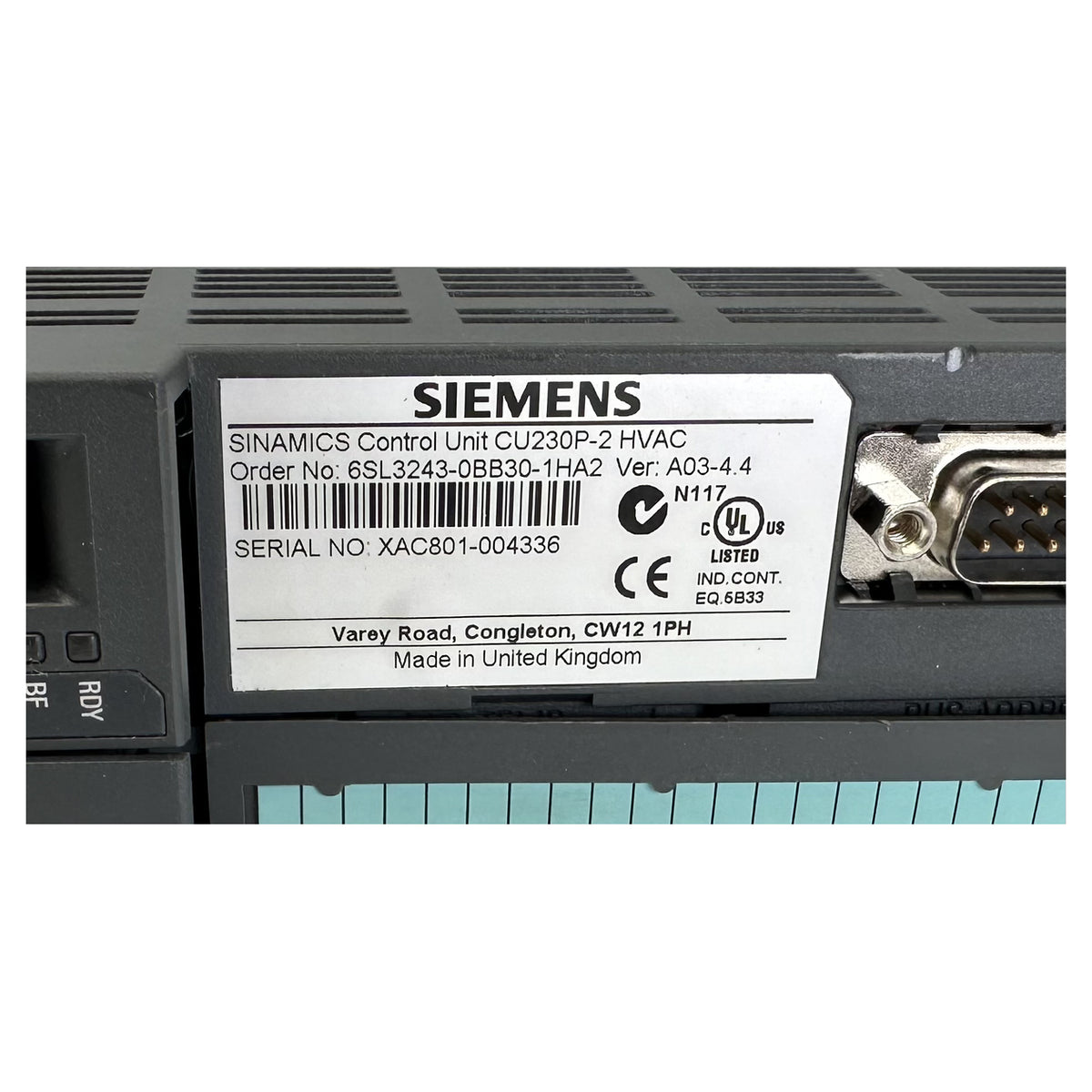 LK5243 Control Unit CU230P-2 Siemens 6SL3243-0BB30-1HA2_6