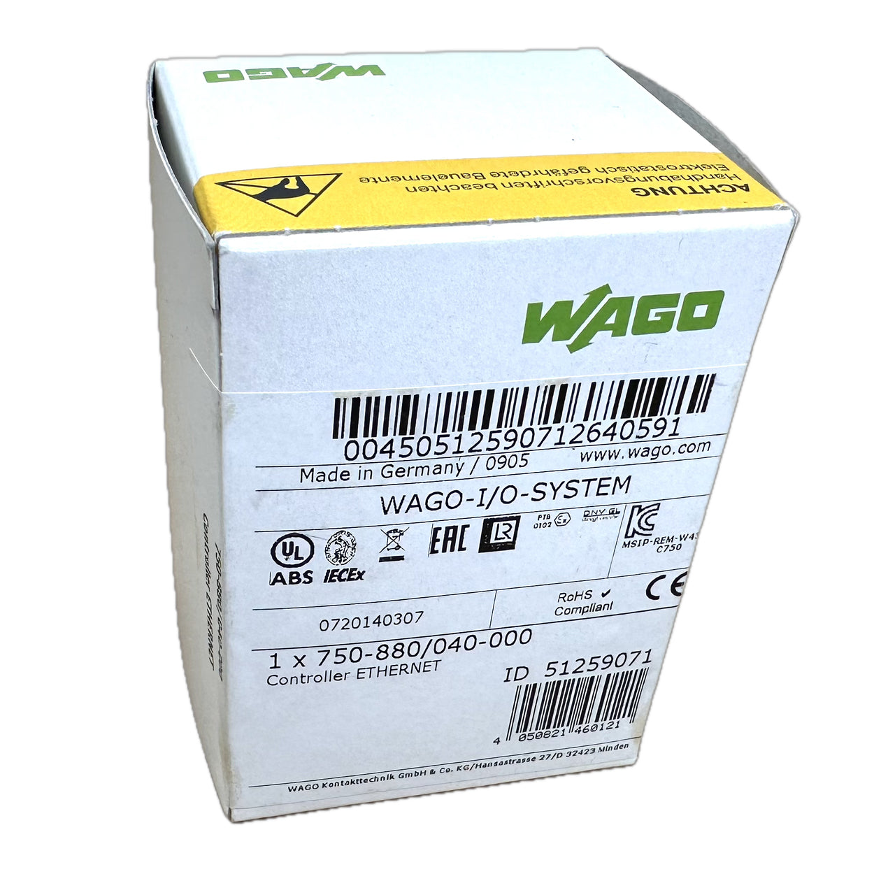 LK5255 Ethernet Controller 3 Gen Extrem Wago 750-880/040-000 versiegelt